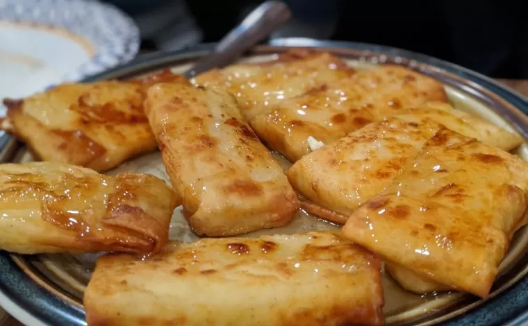 How to make Fried Feta Cheese with Honey